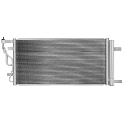 Factory Style Aluminum A/C Condenser <BR>17-19 Hyundai Elantra