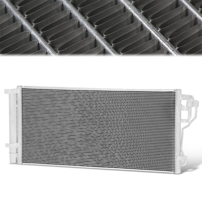 Factory Style A/C Condenser <BR> 16-19 Hyundai Sonata