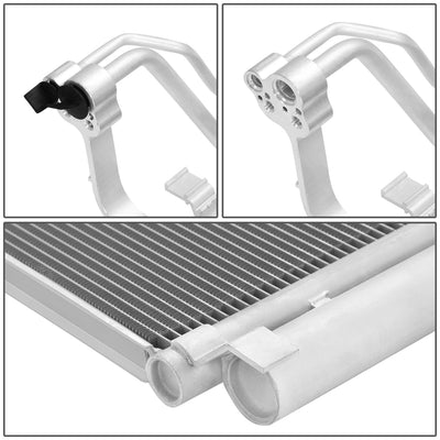 Factory Style A/C Condenser <BR> 16-19 Hyundai Sonata