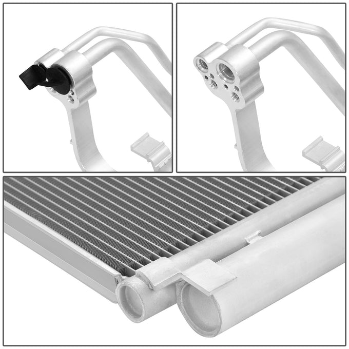 Factory Style A/C Condenser <BR> 16-19 Hyundai Sonata