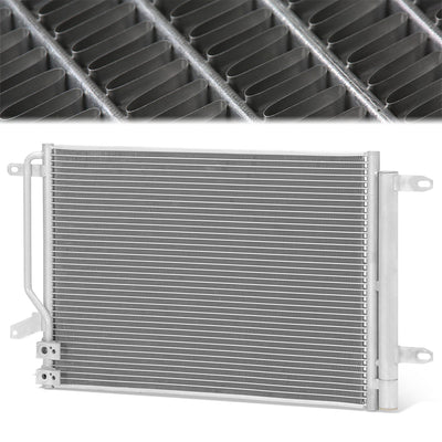 Factory Style A/C Condenser <BR> 16-19 Volkswagen Beetle, Jetta