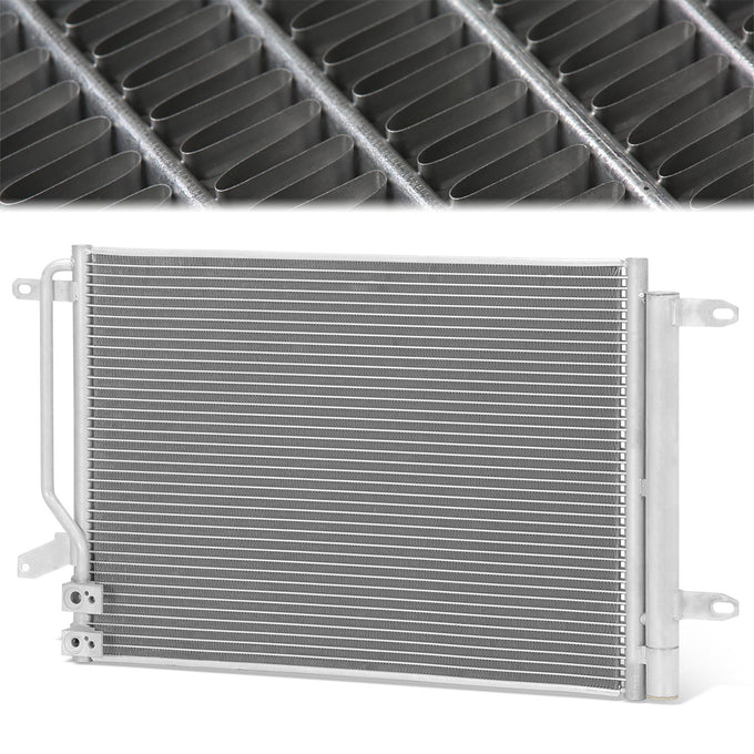 Factory Style A/C Condenser <BR> 16-19 Volkswagen Beetle, Jetta