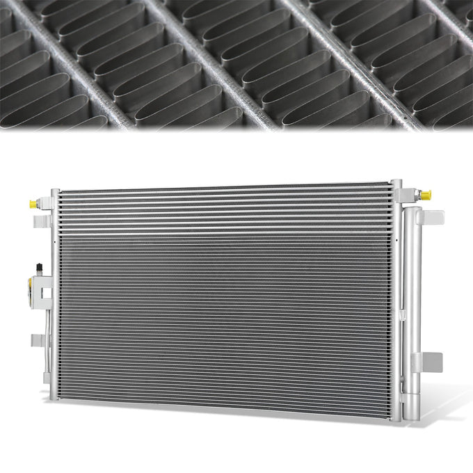 Factory Style Aluminum A/C Condenser <BR>18-24 Chevy Equinox, GMC Terrain