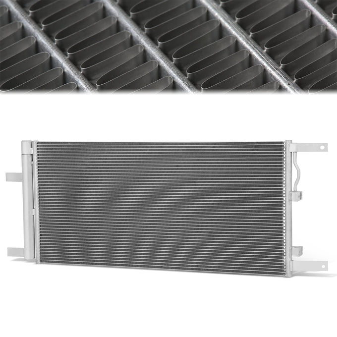 Factory Style A/C Condenser <BR> 17-22 Ford F-250 F-350 F-450 Super Duty