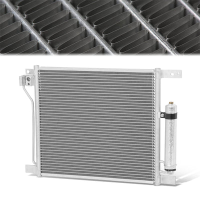 Factory Style A/C Condenser <BR> 17-19 Nissan Sentra