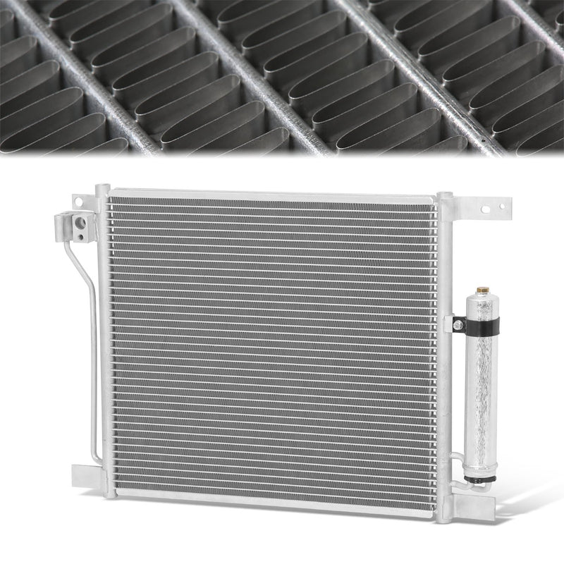 Factory Style A/C Condenser <BR> 17-19 Nissan Sentra