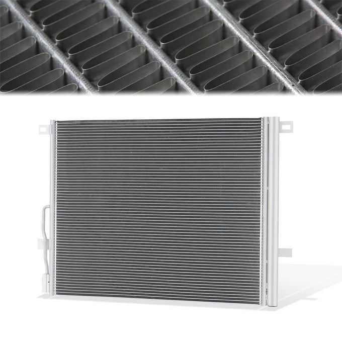 Factory Style Aluminum A/C Condenser <BR>18-23 Buick Enclave, Chevy Traverse