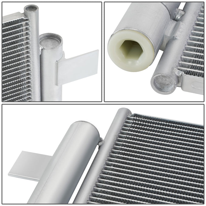Factory Style Aluminum A/C Condenser <BR>18-24 Subaru Crosstrek