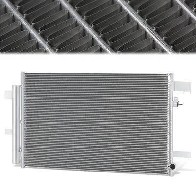 Factory Style Aluminum A/C Condenser <BR>18-24 Subaru Crosstrek
