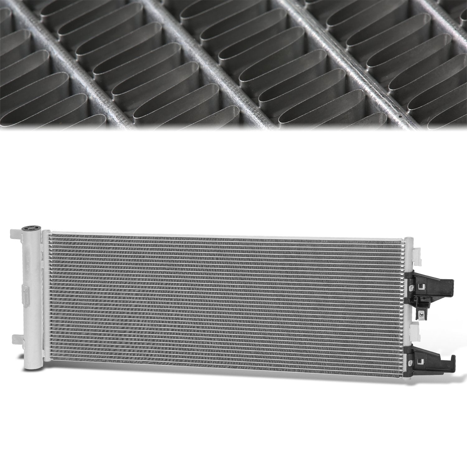 Factory Style A/C Condenser <BR> 19-24 Chevy/GMC Silverado Sierra 1500, 21-22 Cadillac Escalade