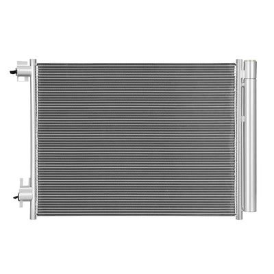 Factory Style Aluminum A/C Condenser <BR>18-24 Nissan Kicks, 20-24 Sentra, Versa
