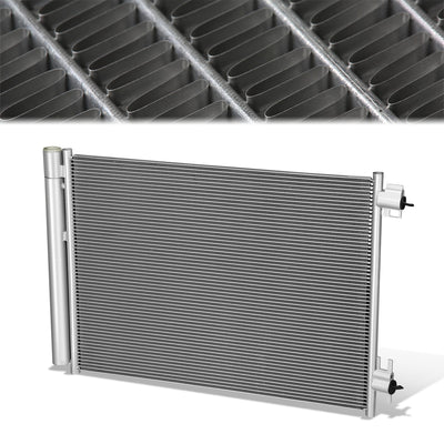 Factory Style Aluminum A/C Condenser <BR>18-24 Nissan Kicks, 20-24 Sentra, Versa