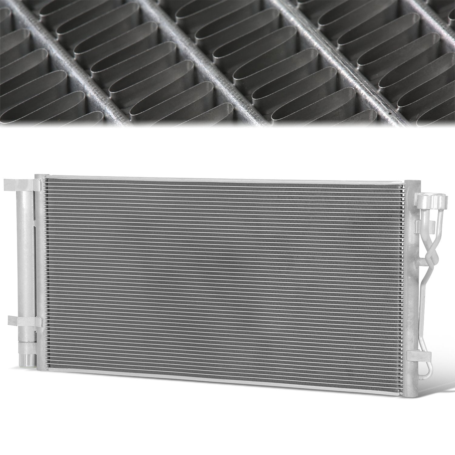 Factory Style A/C Condenser <BR> 17-22 Nissan Rogue Sport