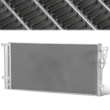 Factory Style A/C Condenser <BR> 17-22 Nissan Rogue Sport