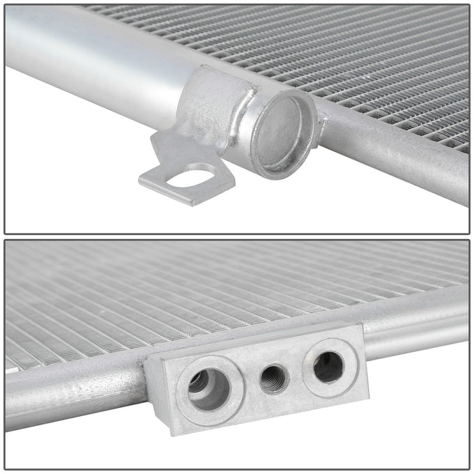 Factory Style Aluminum A/C Condenser <BR>19-24 Jeep Cherokee