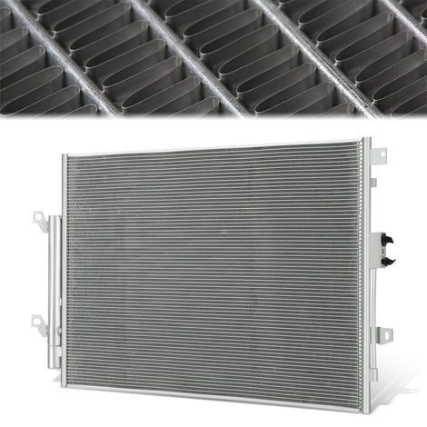 Factory Style Aluminum A/C Condenser <BR>19-24 Jeep Cherokee