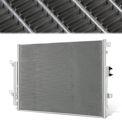 Factory Style Aluminum A/C Condenser <BR>19-24 Jeep Cherokee