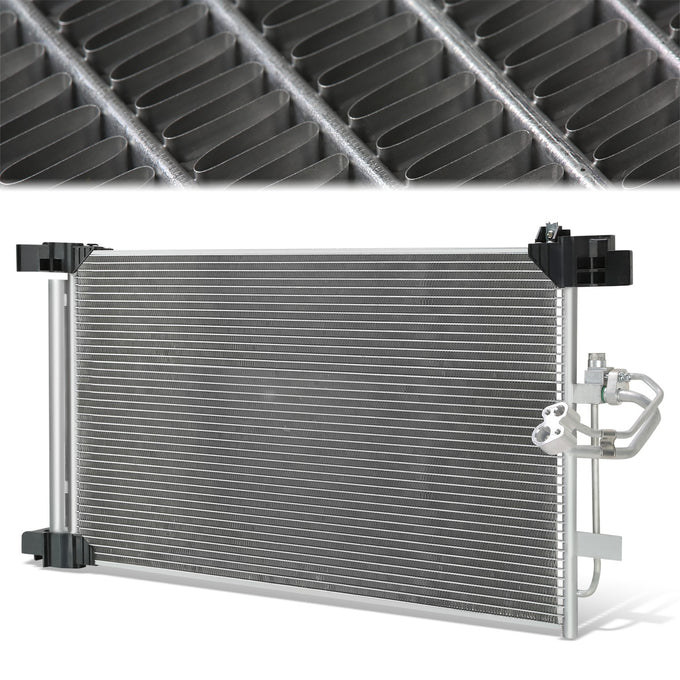 Factory Style Aluminum A/C Condenser <BR>19-20 Nissan Altima