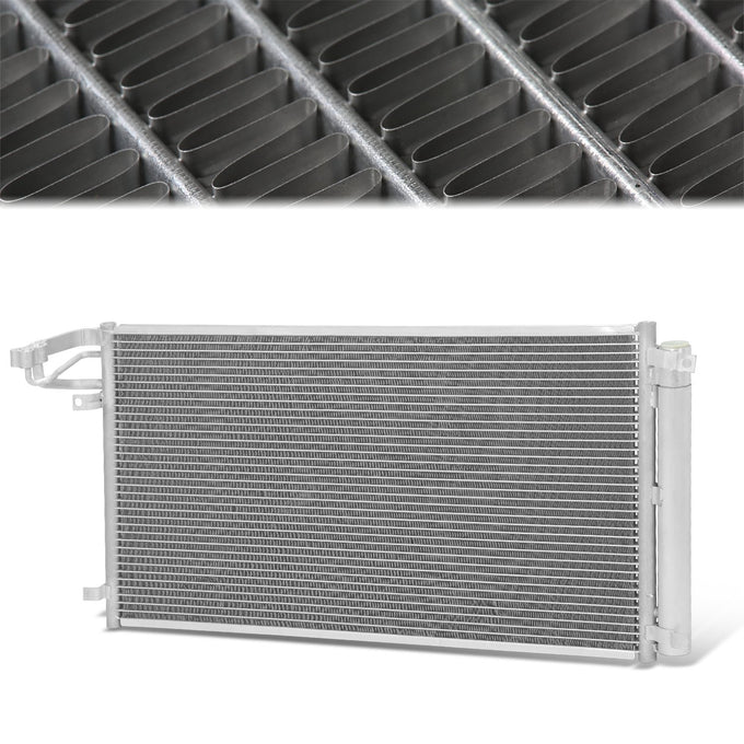 Factory Style A/C Condenser <BR> 18-19 Genesis G80 3.3T