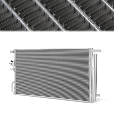 Factory Style Aluminum A/C Condenser <BR>19-21 Hyundai Tucson, 20-22 Kia Sportage