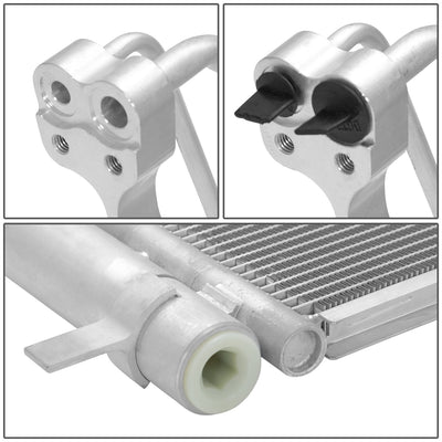 Factory Style A/C Condenser <BR> 19-21 Hyundai Veloster, 20-21 Kia Soul 1.6L