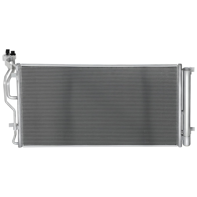Factory Style A/C Condenser <BR>19-21 Hyundai Veloster, 20-24 Kia Soul