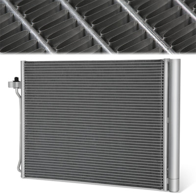Factory Style A/C Condenser <BR>19-21 Hyundai Veloster, 20-24 Kia Soul