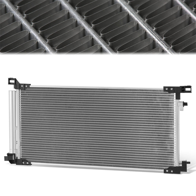 Factory Style Aluminum A/C Condenser <BR>19-24 Toyota Corolla, 22-24 Corolla Cross