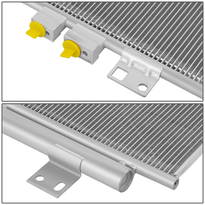 Factory Style Aluminum A/C Condenser <BR>20-24 Ford Explorer, Police Interceptor Utility, Lincoln Aviator