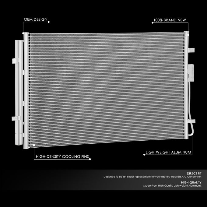 Factory Style A/C Condenser <br> 2020 Hyundai Palisade