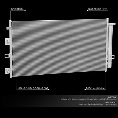 Factory Style A/C Condenser <BR> 20-24 Ford Escape, Maverick, Lincoln Corsair