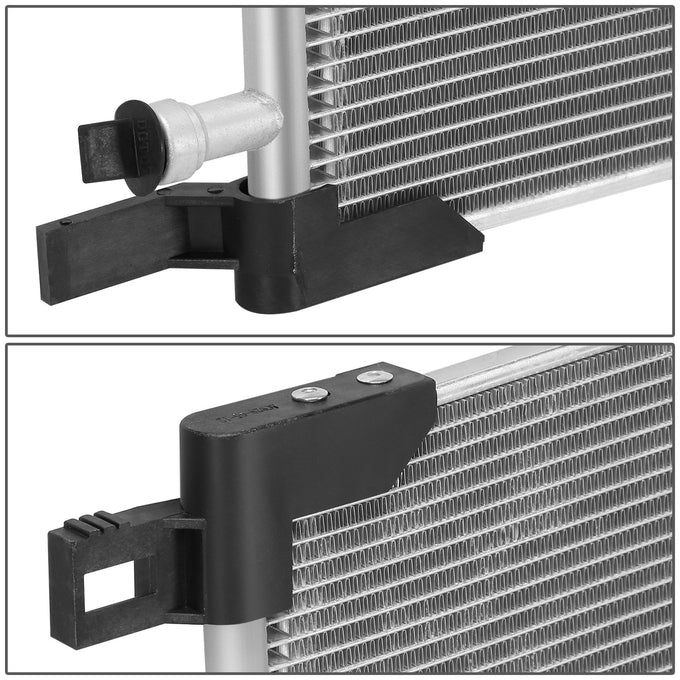 Factory Style Aluminum A/C Condenser <BR>20-22 Toyota Highlander 3.5L V6