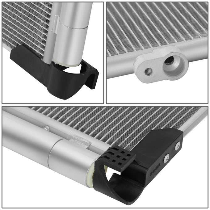Factory Style Aluminum A/C Condenser <BR>20-22 Toyota Highlander 3.5L V6
