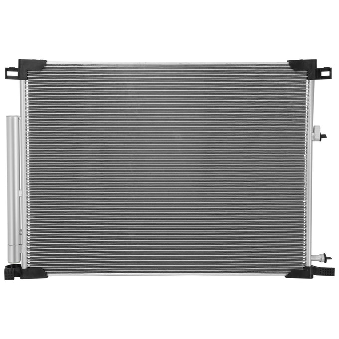 Factory Style Aluminum A/C Condenser <BR>20-22 Toyota Highlander 3.5L V6