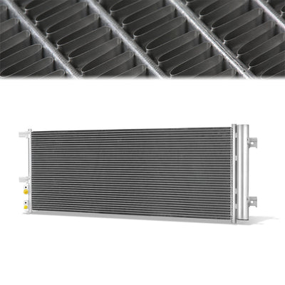 Factory Style Aluminum A/C Condenser <BR>20-24 Chevy Silverado, Gmc Sierra, 2500, 3500