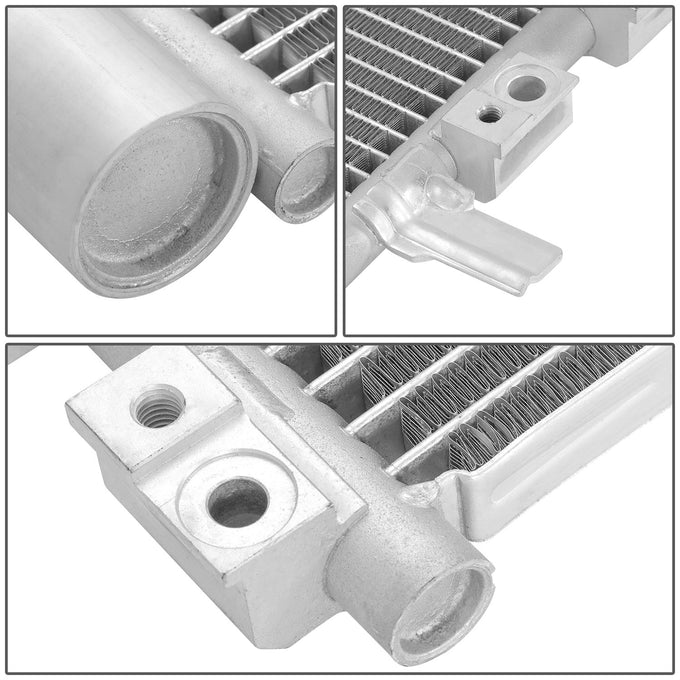 Factory Style A/C Condenser <BR> 20-24 Chevy/GMC Silverado Sierra 2500 3500 6.6L