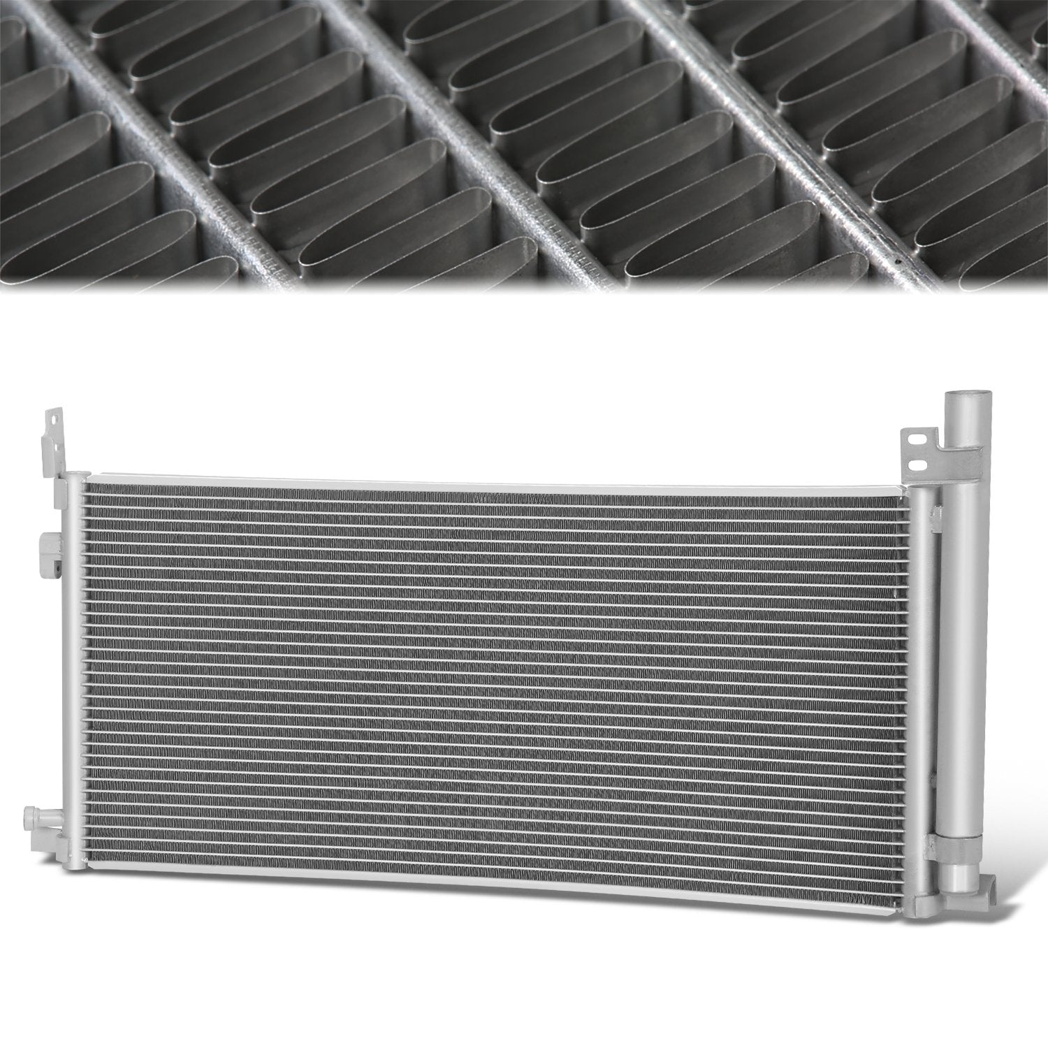 Factory Style A/C Condenser <BR> 19-24 Toyota RAV4 Hybrid, Venza
