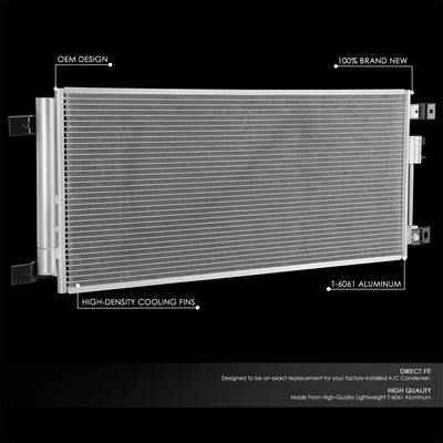 Factory Style Aluminum A/C Condenser <BR>19-22 Ram 2500, 3500