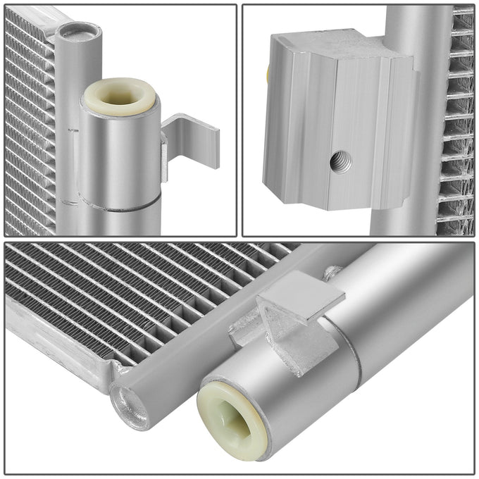 Factory Style Aluminum A/C Condenser <BR>21-24 Ford Bronco Sport