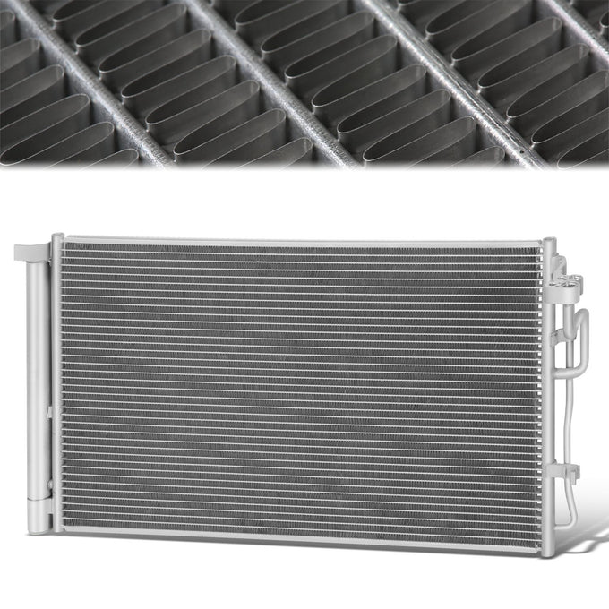 Factory Style A/C Condenser <BR> 21-24 Hyundai Elantra 2.0L