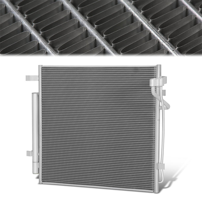 Factory Style A/C Condenser <BR> 20-22 Hyundai Sonata 1.6L