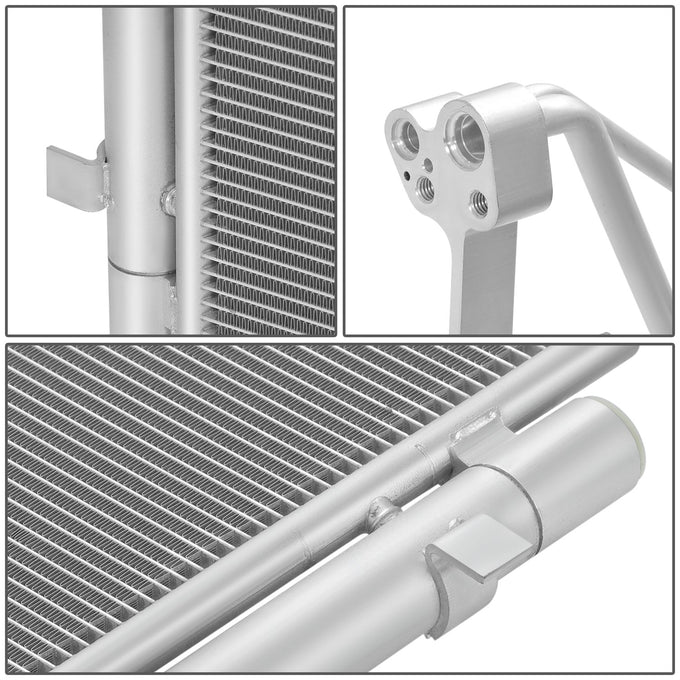 Factory Style A/C Condenser <BR> 20-22 Hyundai Sonata 1.6L