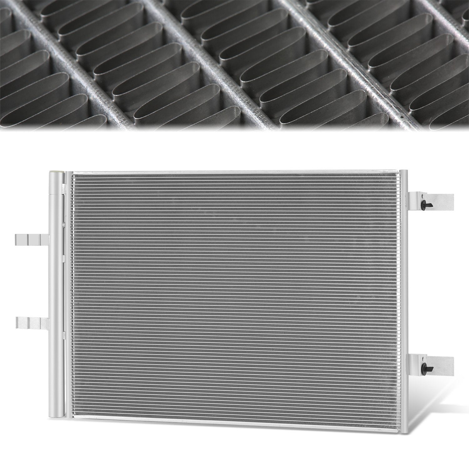 Factory Style Aluminum A/C Condenser <BR>21-24 Nissan Rogue