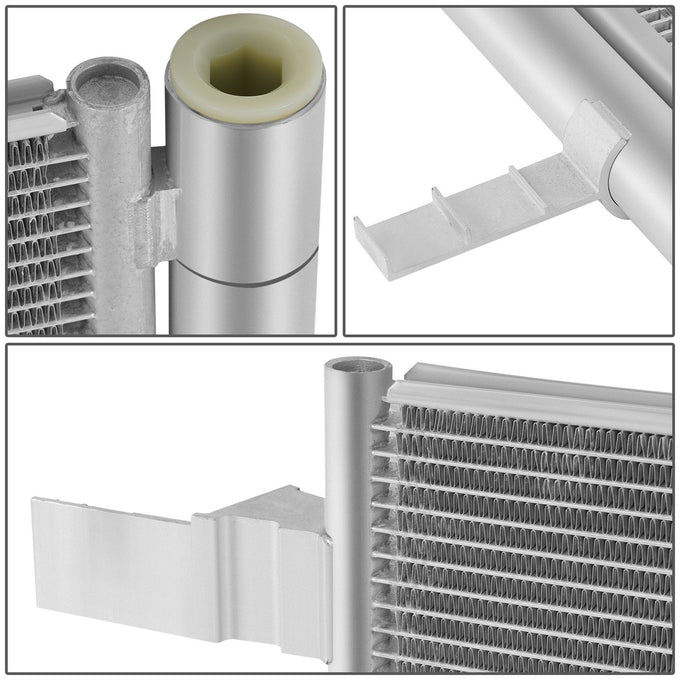 Factory Style Aluminum A/C Condenser <BR>21-24 Nissan Rogue