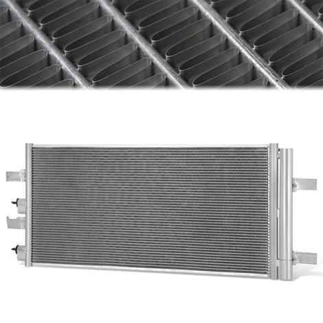 Factory Style Aluminum A/C Condenser <BR>17-22 Mini Cooper Countryman