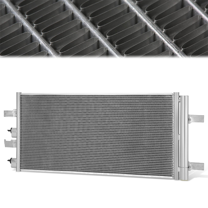 Factory Style Aluminum A/C Condenser <BR>17-22 Mini Cooper Countryman