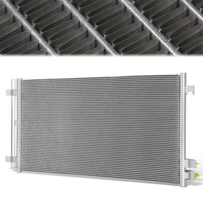 Factory Style Aluminum A/C Condenser <BR>21-24 Ford Mustang Mach-E