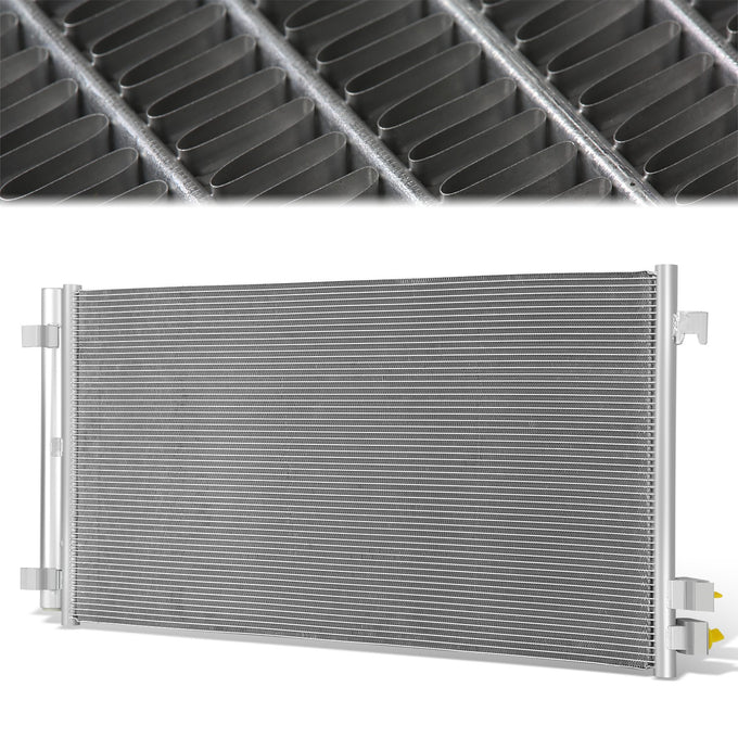 Factory Style Aluminum A/C Condenser <BR>21-24 Ford Mustang Mach-E