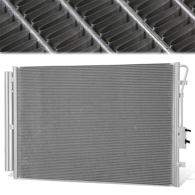 Factory Style Aluminum A/C Condenser <BR>21-24 Hyundai Palisade