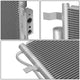 Factory Style A/C Condenser <br> 22-24 Hyundai Tucson, Kia Sportage